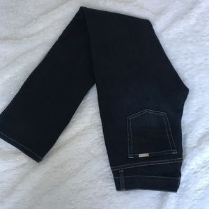 WHBM Noir Jeans. Dark Rinse. Size 0. NWOT